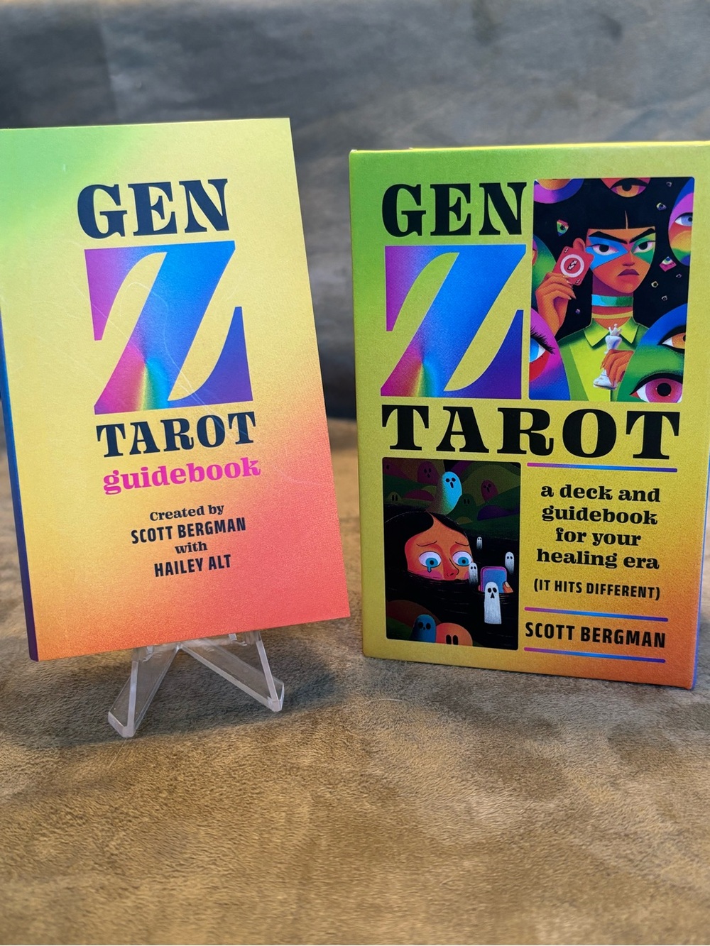 NEW GEN Z Tarot Premium 78 Card Deck, Complete Guidebook & Keepsake Box